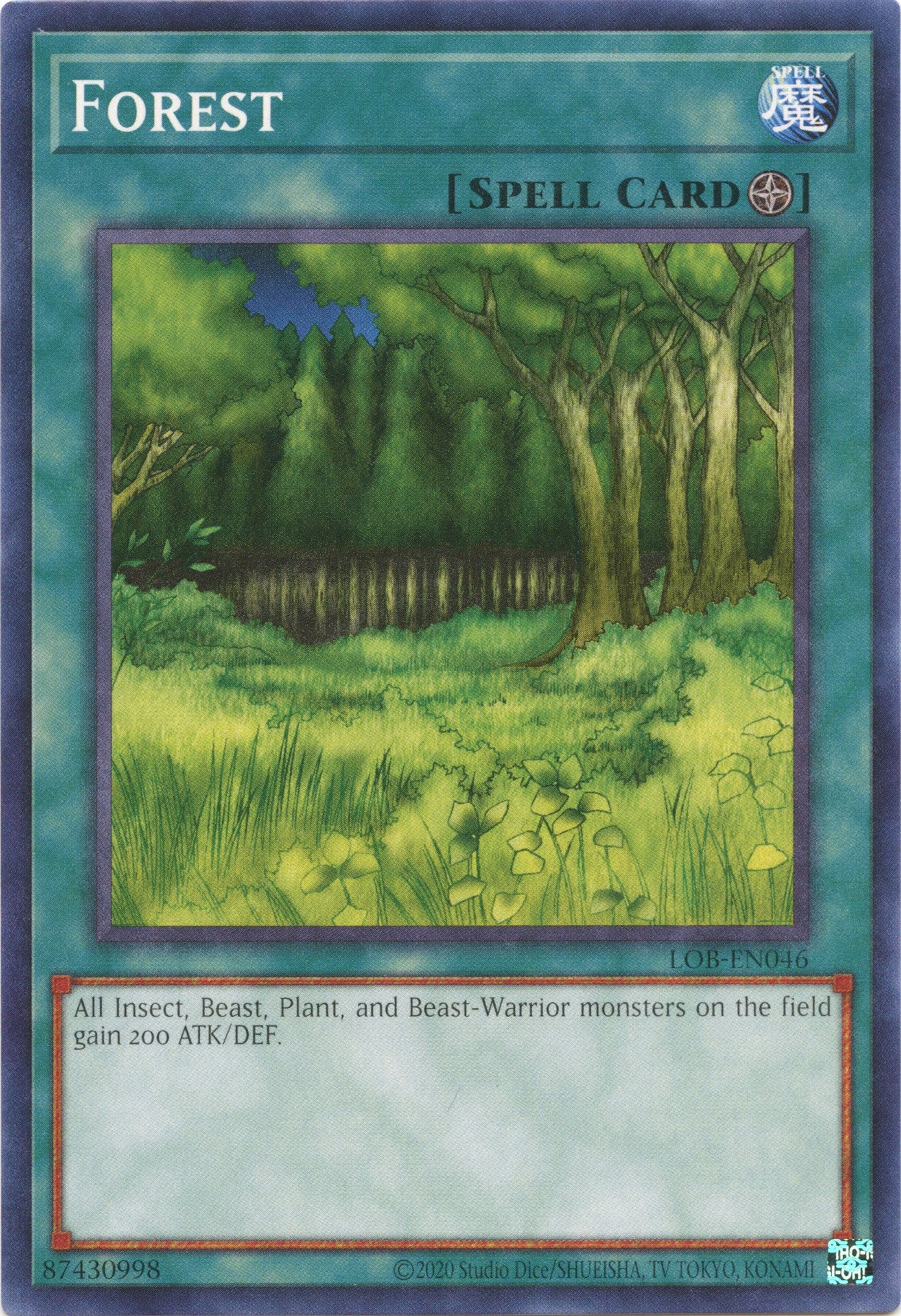 Forest (25th Anniversary) [LOB-EN046] Common | Good Games Morley