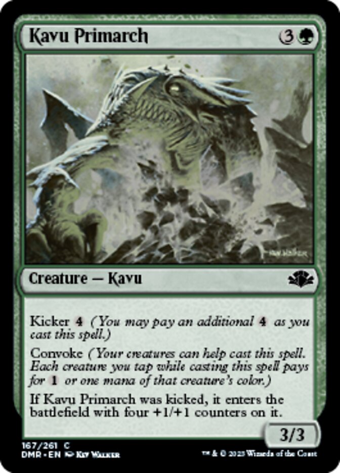 Kavu Primarch [Dominaria Remastered] | Good Games Morley