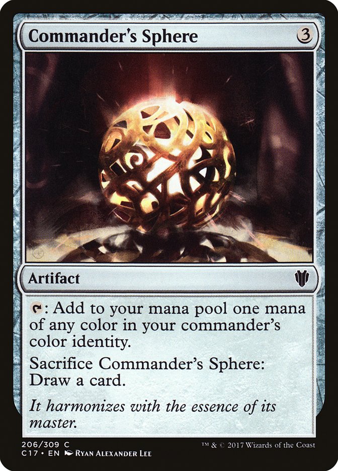 Commander's Sphere [Commander 2017] | Good Games Morley