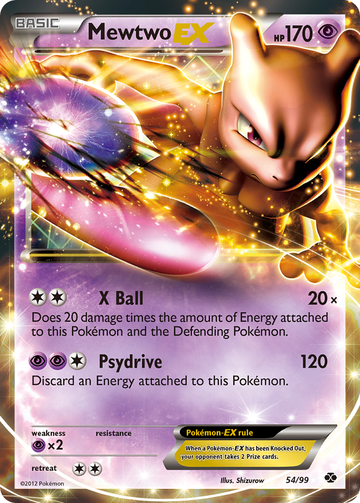 Mewtwo EX (54/99) [Black & White: Next Destinies] | Good Games Morley