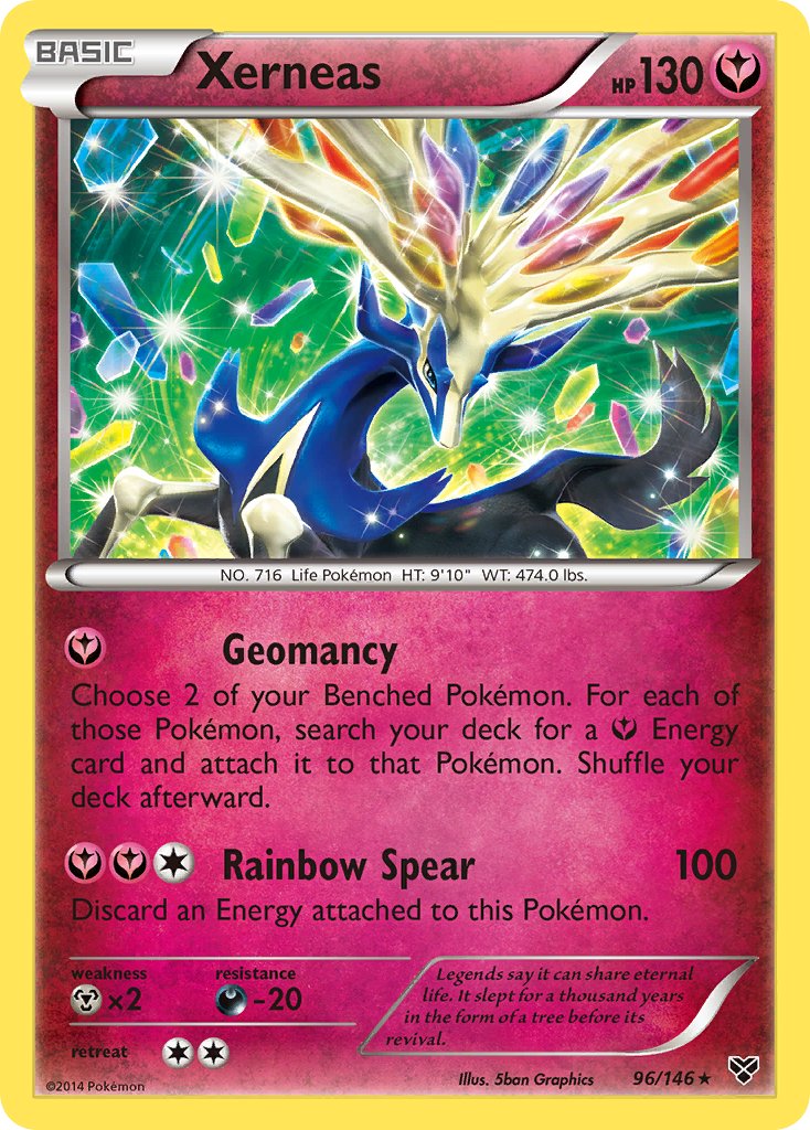 Xerneas (96/146) (Theme Deck Exclusive) [XY: Base Set] | Good Games Morley
