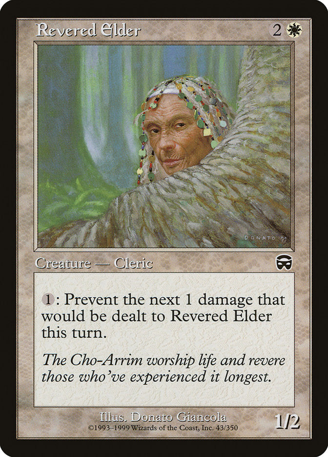 Revered Elder [Mercadian Masques] | Good Games Morley