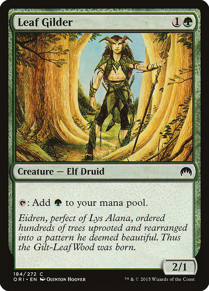 Leaf Gilder [Magic Origins] | Good Games Morley
