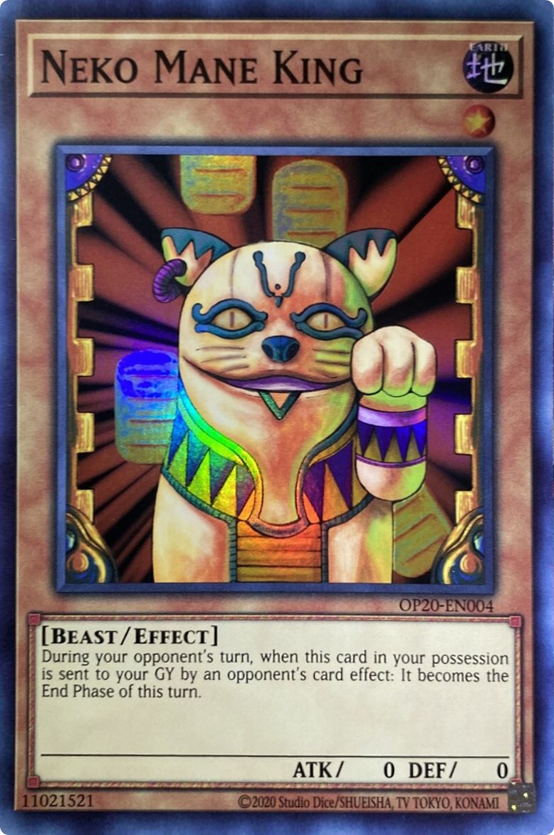 Neko Mane King [OP20-EN004] Super Rare | Good Games Morley