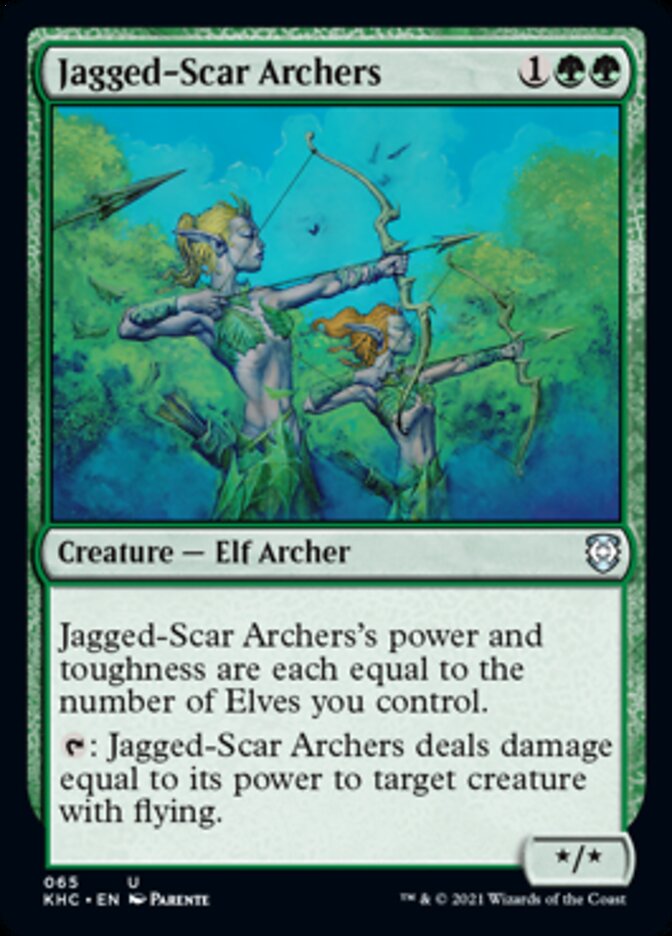 Jagged-Scar Archers [Kaldheim Commander] | Good Games Morley