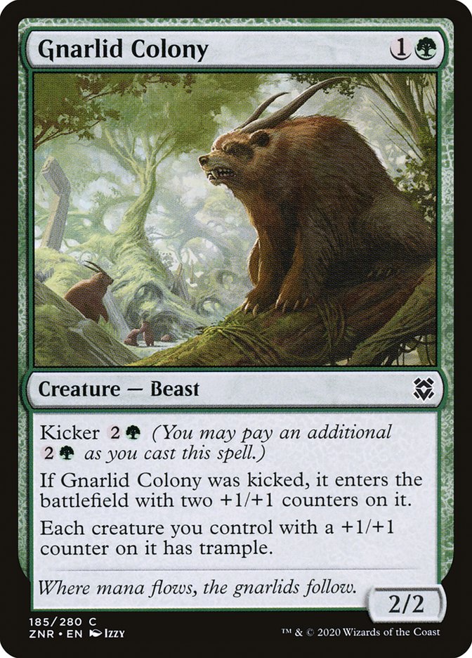 Gnarlid Colony [Zendikar Rising] | Good Games Morley