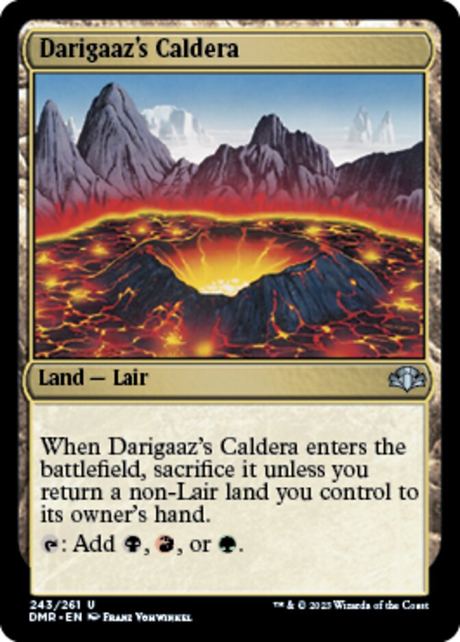 Darigaaz's Caldera [Dominaria Remastered] | Good Games Morley