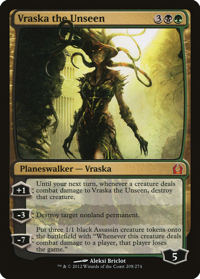 Vraska the Unseen [Return to Ravnica] | Good Games Morley