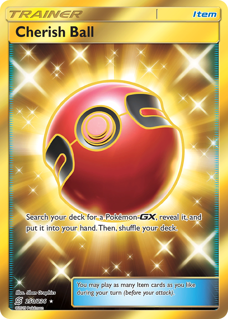 Cherish Ball (250/236) [Sun & Moon: Unified Minds] | Good Games Morley