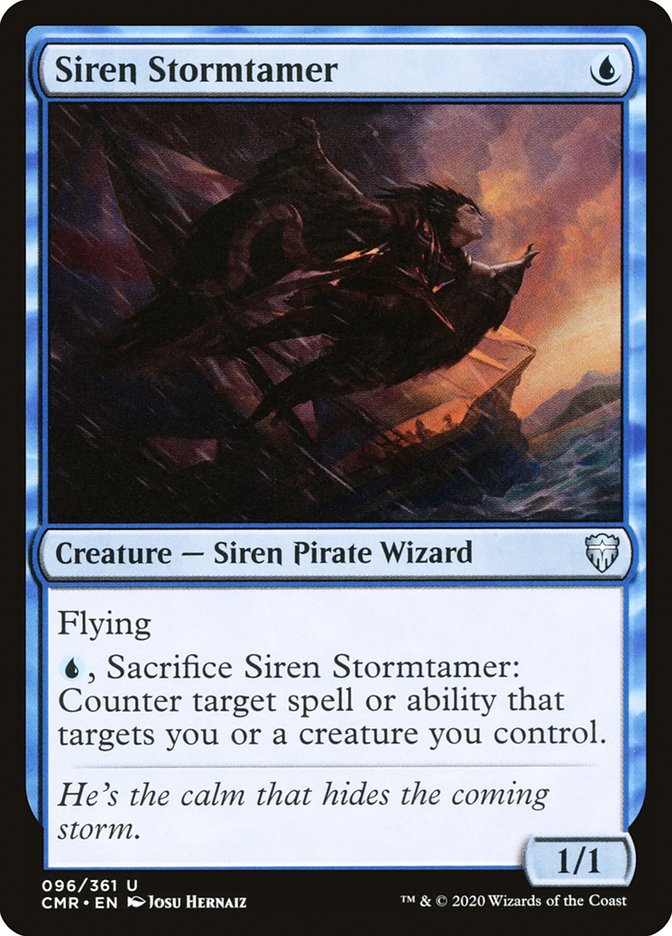Siren Stormtamer [Commander Legends] | Good Games Morley