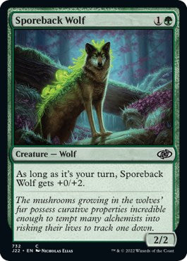 Sporeback Wolf [Jumpstart 2022] | Good Games Morley