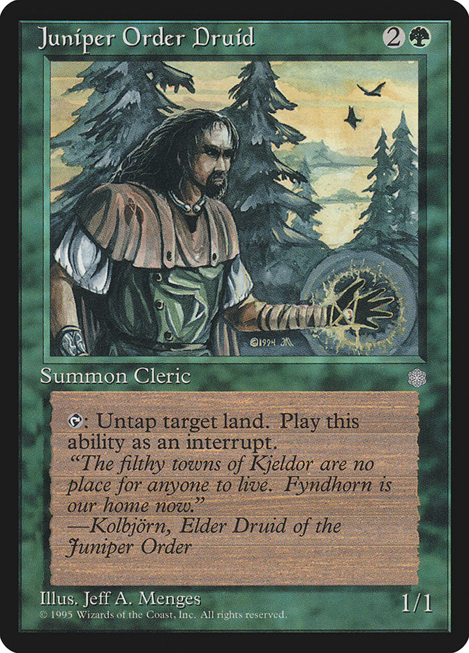 Juniper Order Druid [Ice Age] | Good Games Morley