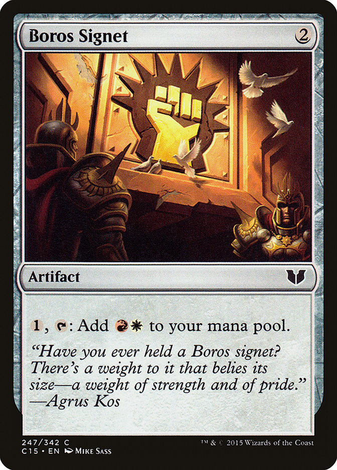 Boros Signet [Commander 2015] | Good Games Morley