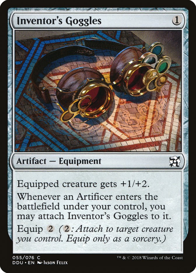 Inventor's Goggles [Duel Decks: Elves vs. Inventors] | Good Games Morley