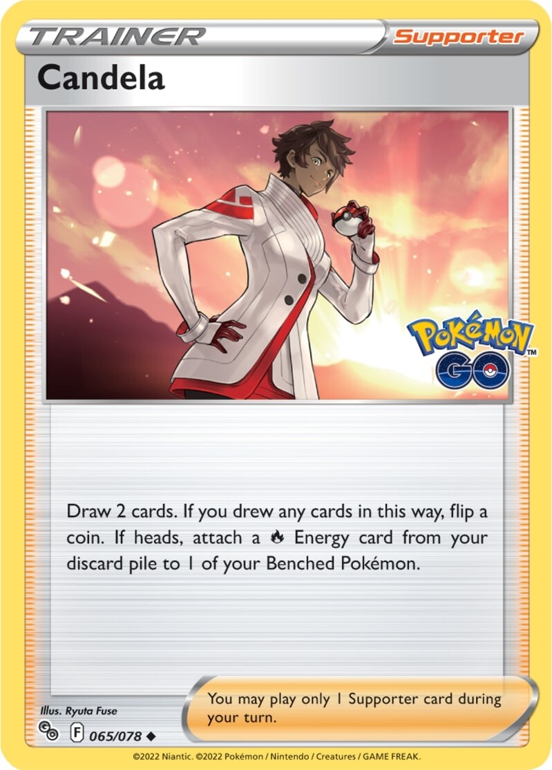 Candela (065/078) [Pokémon GO] | Good Games Morley