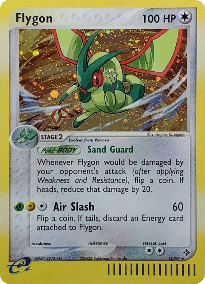 Flygon (15/97) (Theme Deck Exclusive) [EX: Dragon] | Good Games Morley