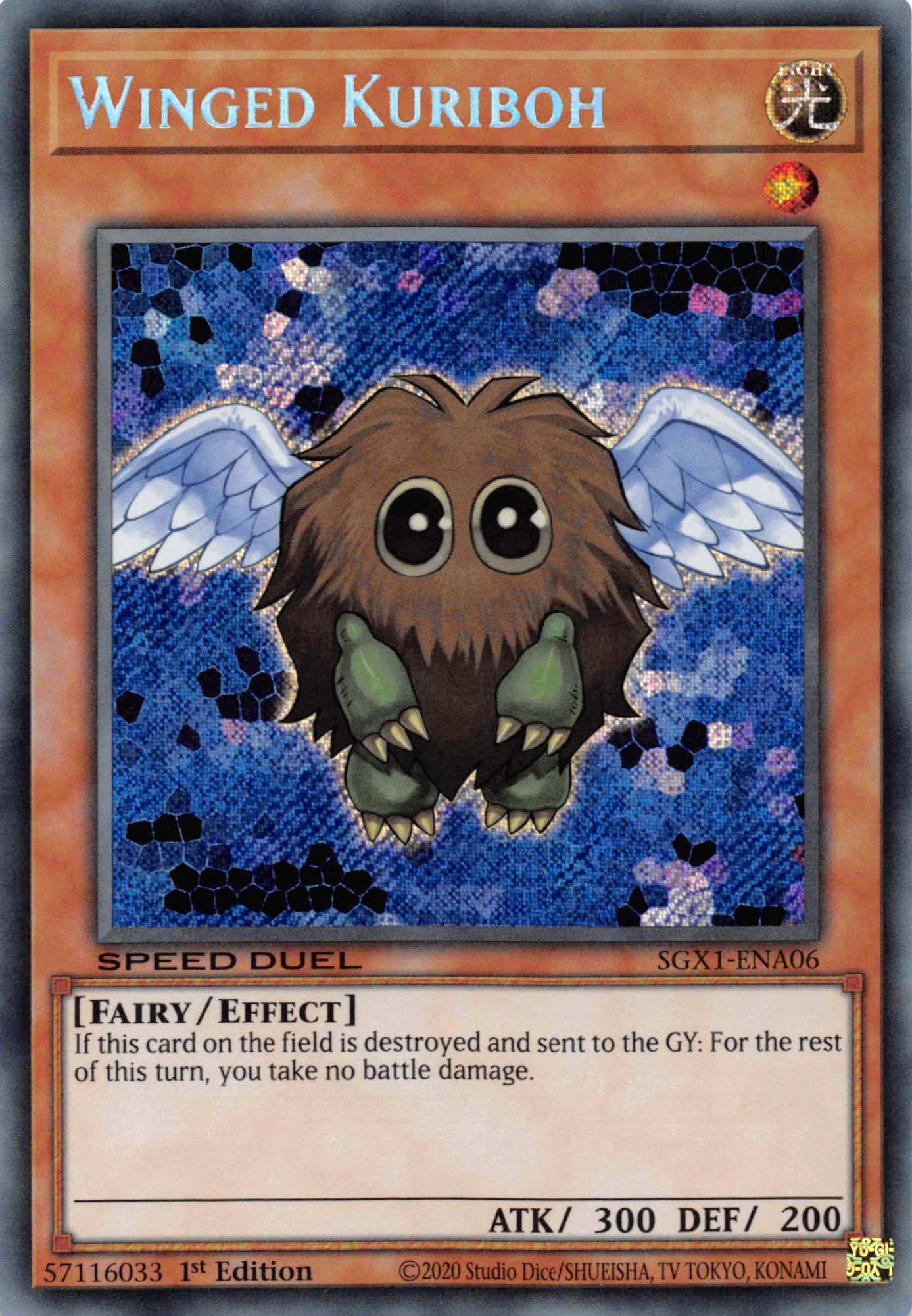 Winged Kuriboh [SGX1-ENA06] Secret Rare | Good Games Morley