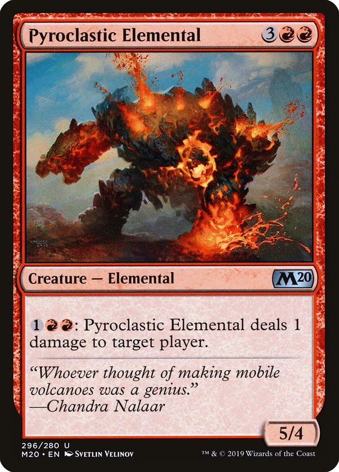 Pyroclastic Elemental [Core Set 2020] | Good Games Morley