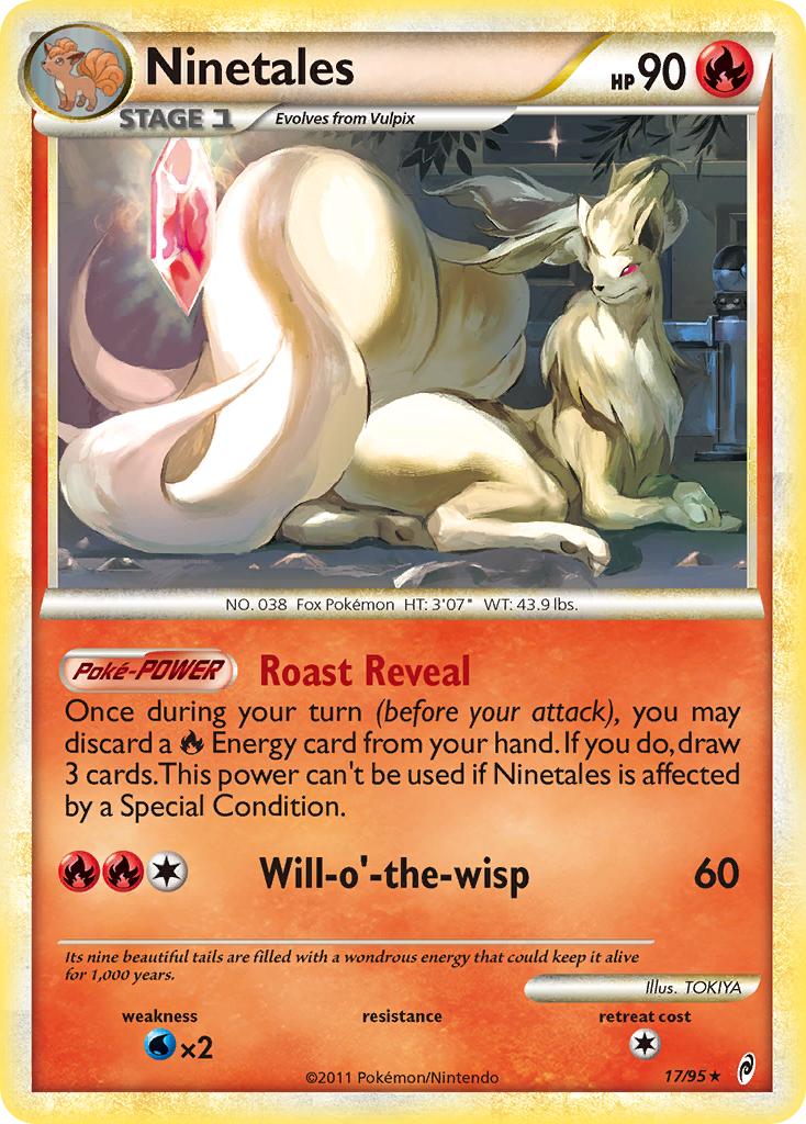 Ninetales (17/95) [HeartGold & SoulSilver: Call of Legends] | Good Games Morley