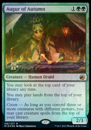 Augur of Autumn [Innistrad: Midnight Hunt Prerelease Promos] | Good Games Morley