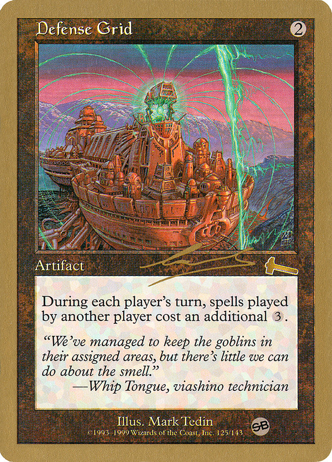 Defense Grid (Nicolas Labarre) (SB) [World Championship Decks 2000] | Good Games Morley