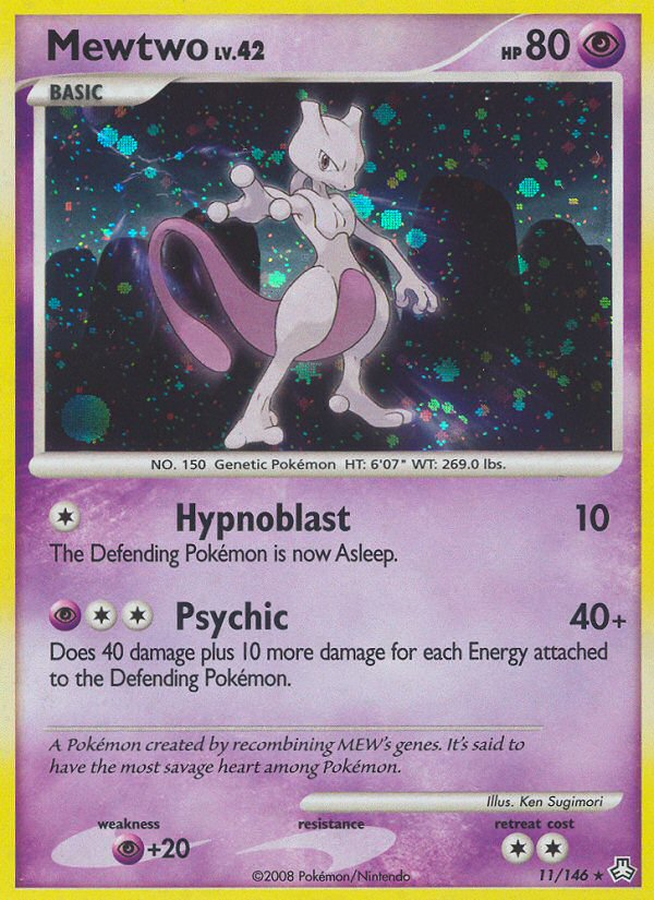 Mewtwo (11/146) [Diamond & Pearl: Legends Awakened] | Good Games Morley
