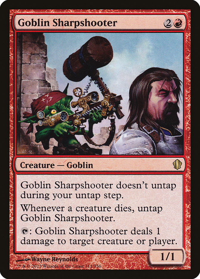 Goblin Sharpshooter [Commander 2013] | Good Games Morley