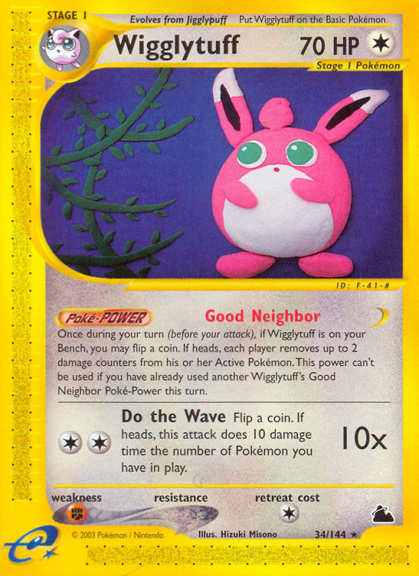 Wigglytuff (34/144) [Skyridge] | Good Games Morley