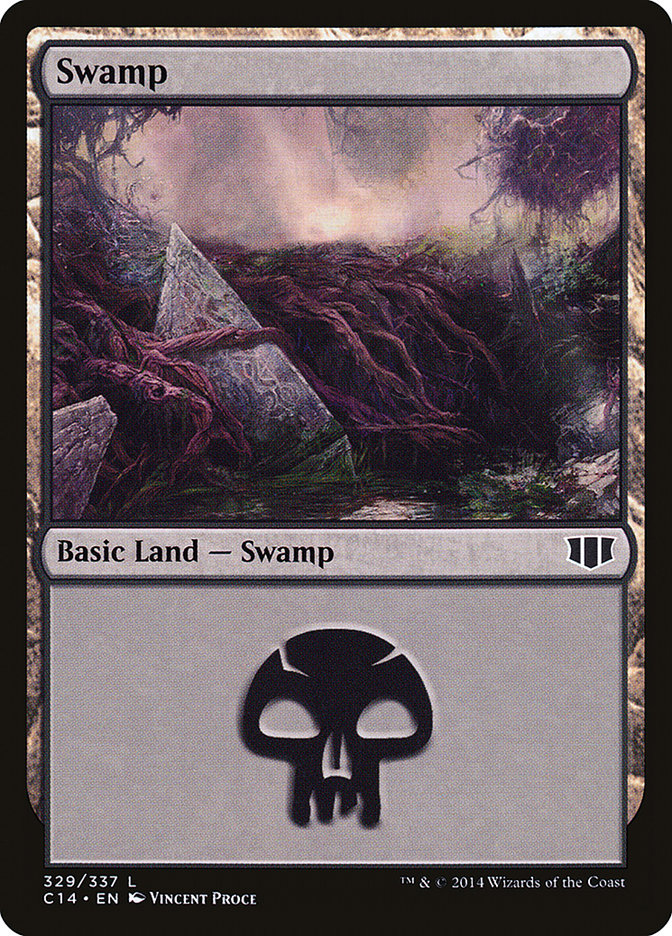 Swamp (329) [Commander 2014] | Good Games Morley