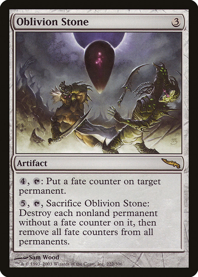 Oblivion Stone [Mirrodin] | Good Games Morley