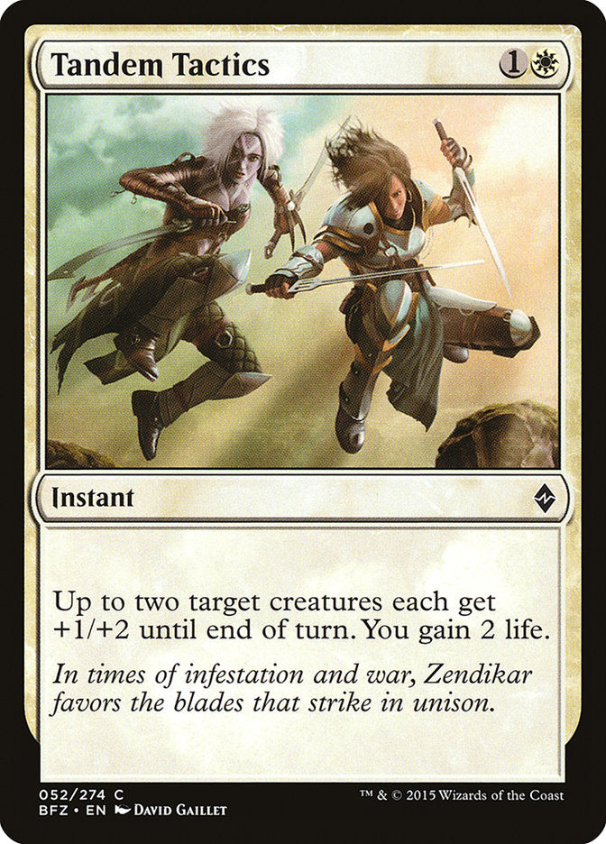 Tandem Tactics [Battle for Zendikar] | Good Games Morley