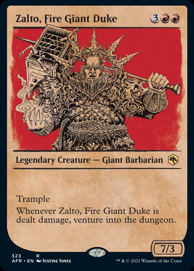 Zalto, Fire Giant Duke (Showcase) [Dungeons & Dragons: Adventures in the Forgotten Realms] | Good Games Morley