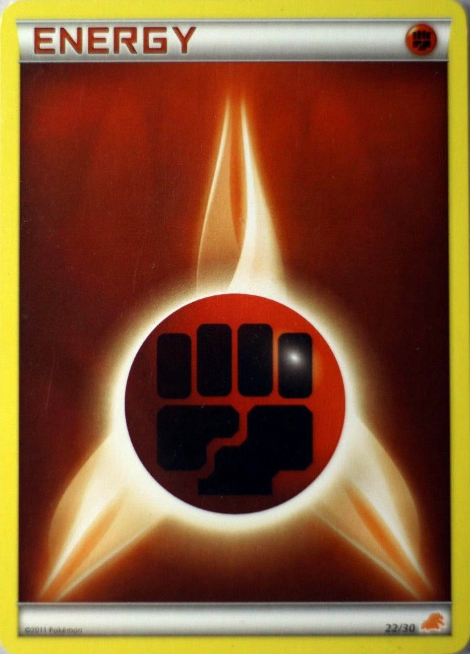 Fighting Energy (22/30) [Black & White: Trainer Kit - Excadrill] | Good Games Morley