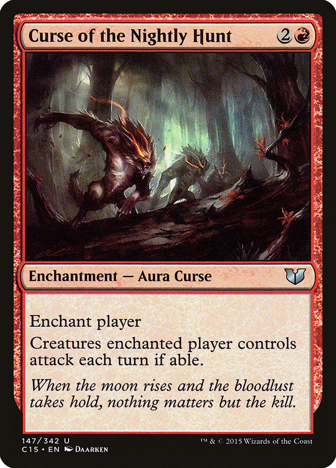 Curse of the Nightly Hunt [Commander 2015] | Good Games Morley