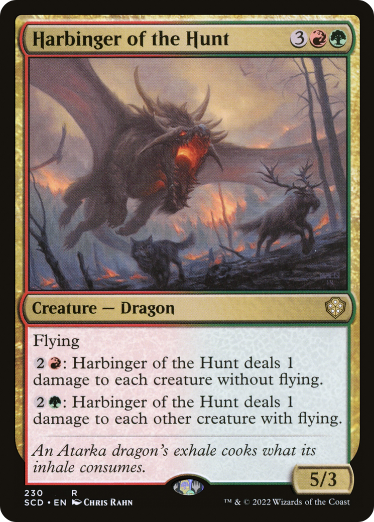 Harbinger of the Hunt [Starter Commander Decks] | Good Games Morley