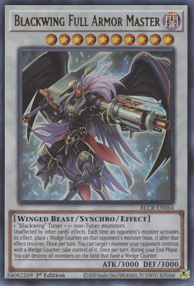 Blackwing Full Armor Master [BLCR-EN064] Ultra Rare | Good Games Morley