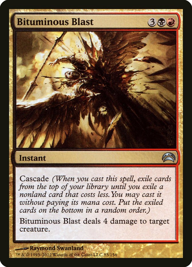 Bituminous Blast [Planechase 2012] | Good Games Morley
