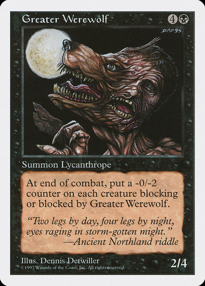 Greater Werewolf [Fifth Edition] | Good Games Morley