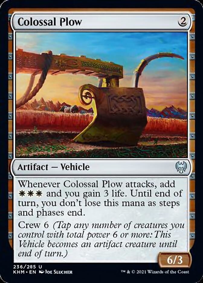 Colossal Plow [Kaldheim] | Good Games Morley