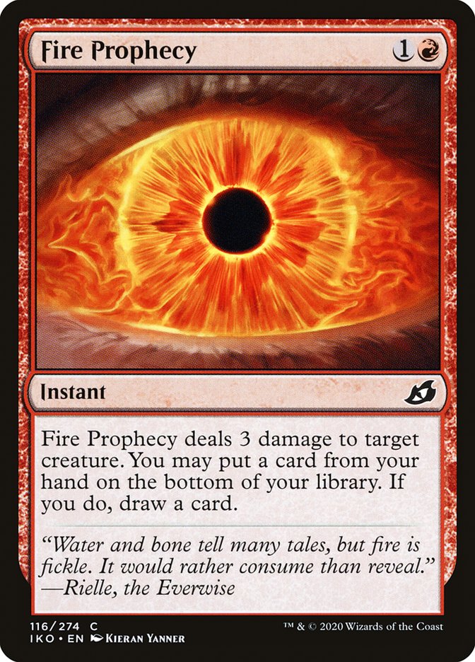 Fire Prophecy [Ikoria: Lair of Behemoths] | Good Games Morley
