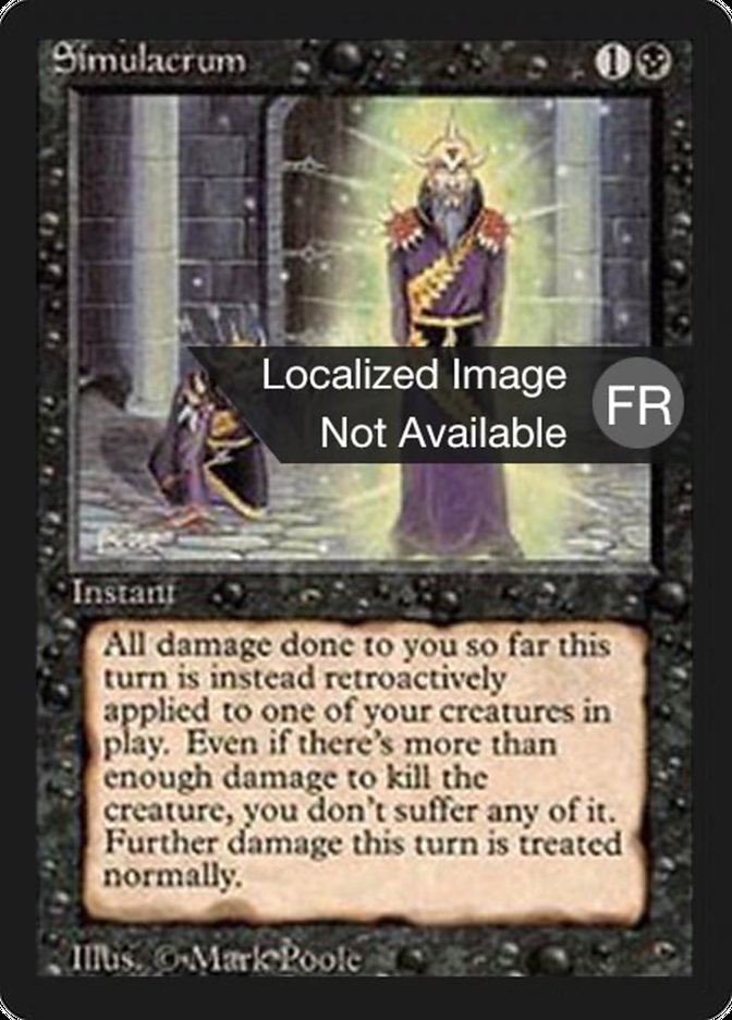 Simulacrum [Foreign Black Border] | Good Games Morley