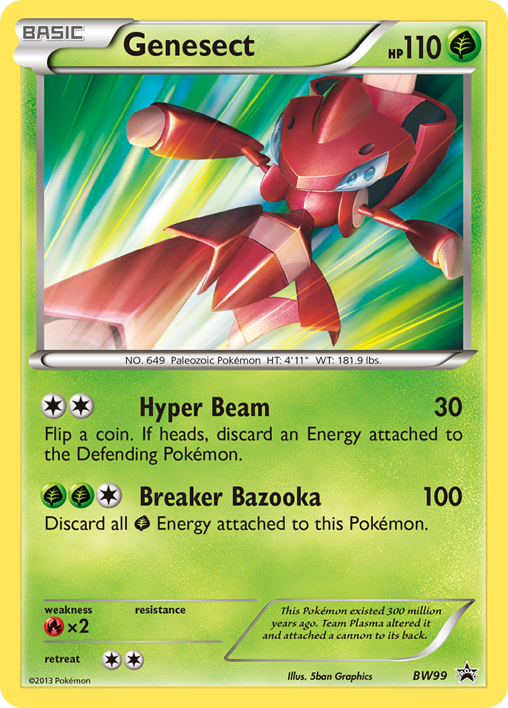Genesect (BW99) [Black & White: Black Star Promos] | Good Games Morley