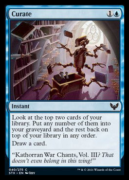 Curate [Strixhaven: School of Mages] | Good Games Morley