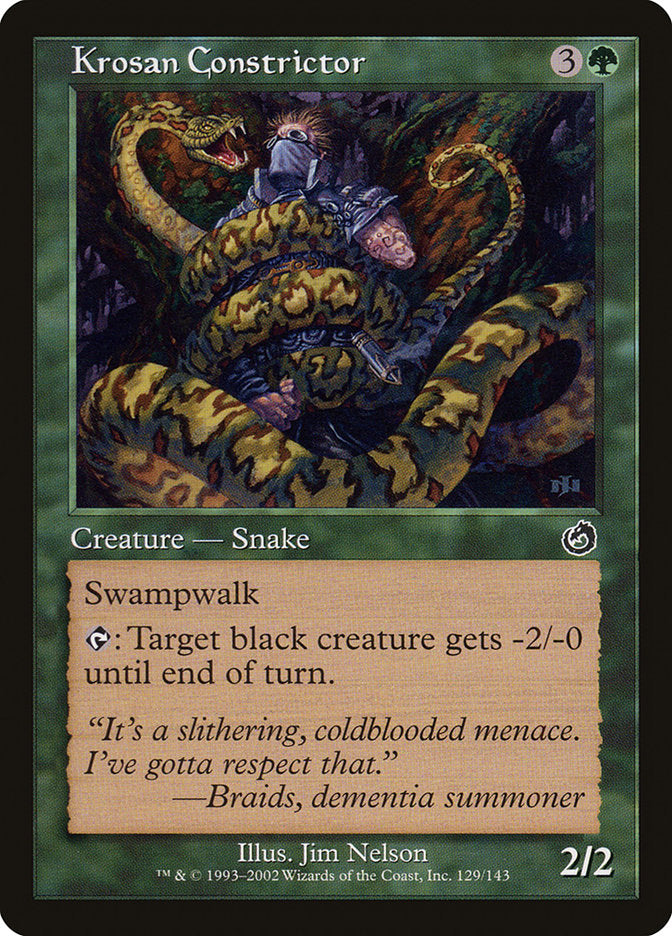 Krosan Constrictor [Torment] | Good Games Morley