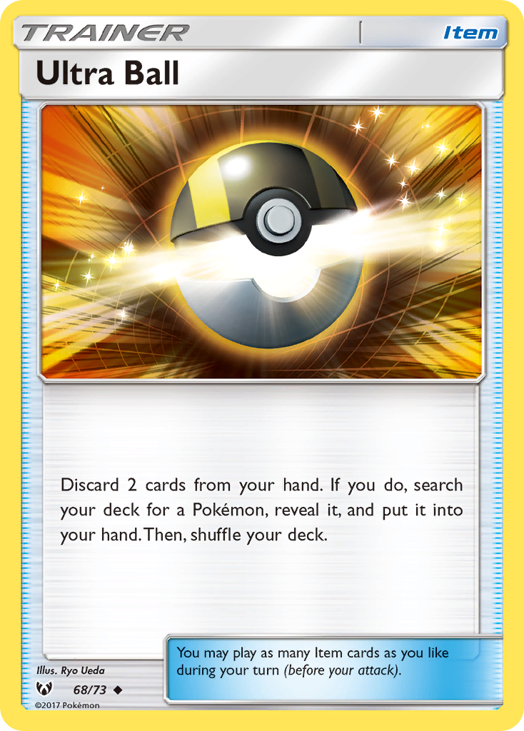 Ultra Ball (68/73) [Sun & Moon: Shining Legends] | Good Games Morley
