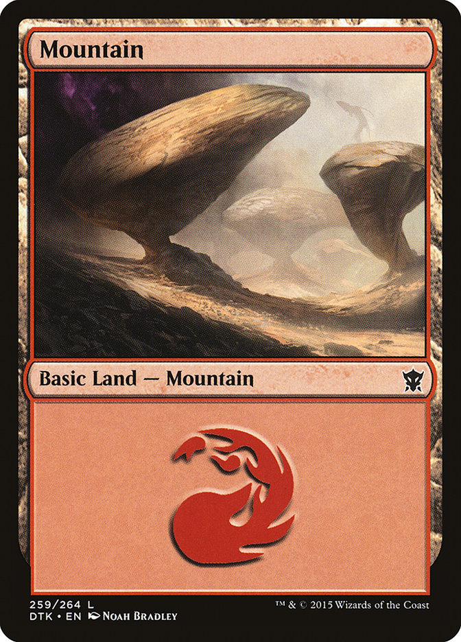 Mountain (259) [Dragons of Tarkir] | Good Games Morley