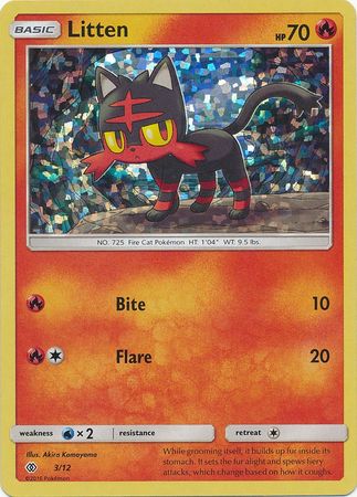 Litten (3/12) [McDonald's Promos: 2017 Collection] | Good Games Morley