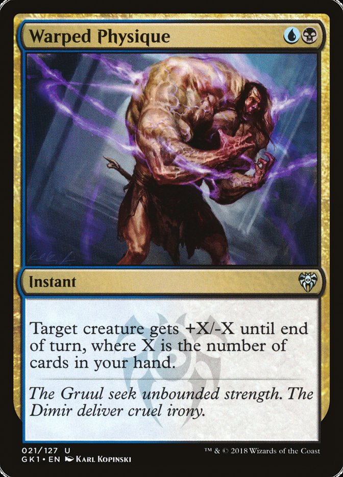 Warped Physique [Guilds of Ravnica Guild Kit] | Good Games Morley