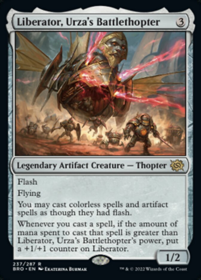 Liberator, Urza's Battlethopter [The Brothers' War] | Good Games Morley