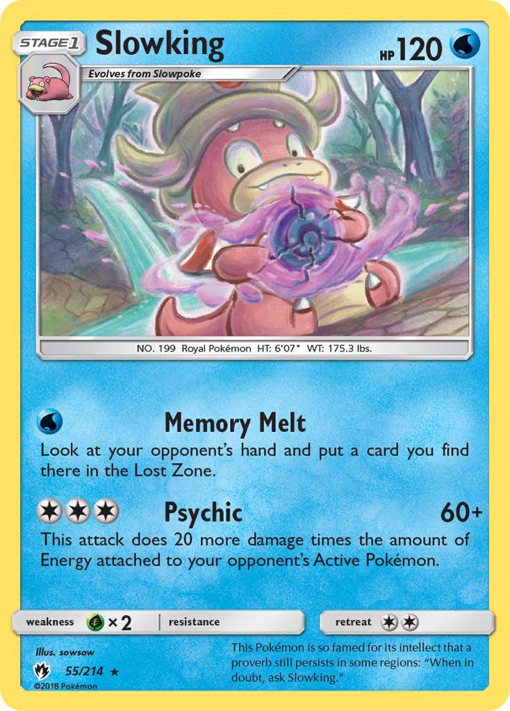 Slowking (55/214) [Sun & Moon: Lost Thunder] | Good Games Morley